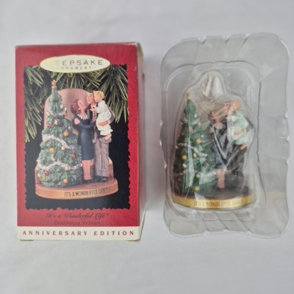 Hallmark Keepsake "It's a Wonderful Life" 50th Anniversary Edition Ornament 1996